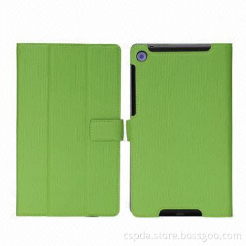 New Arrival Football Grain PU Folded Stand Cases for Google 7 2 Generation, Durable for Use
